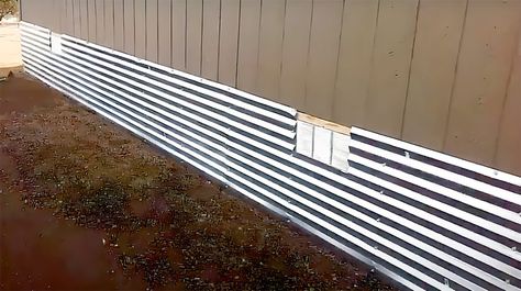 Metal Skirting For Homes, Manufactured Home Skirting Ideas, Skirting For Mobile Homes, Mobile Home Curb Appeal, Diy Mobile Home Skirting, Mobile Home Skirting Ideas, Metal Skirting, Skirting Ideas, House Skirting