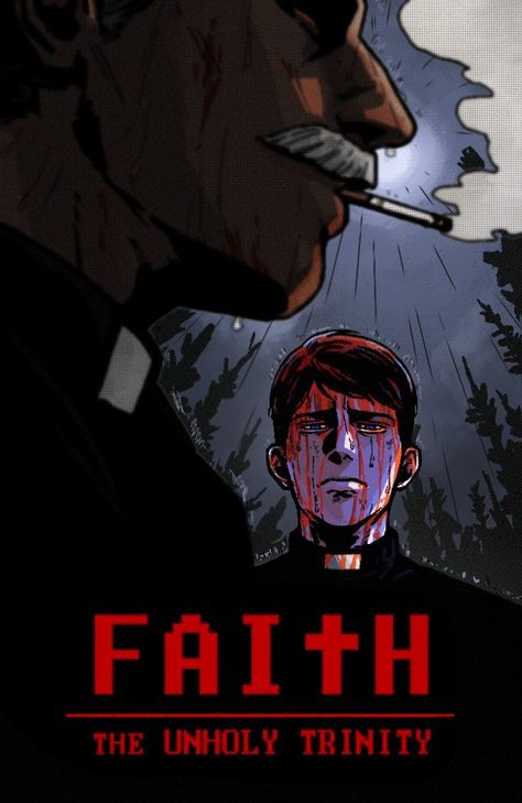 Father Garcia Faith, Faith John Ward, Faith The Unholy Trinity John, John Ward Faith Fanart, Faith The Unholy Trinity Fanart, Father Garcia, Faith Unholy Trinity, John Ward Faith, Priest Oc