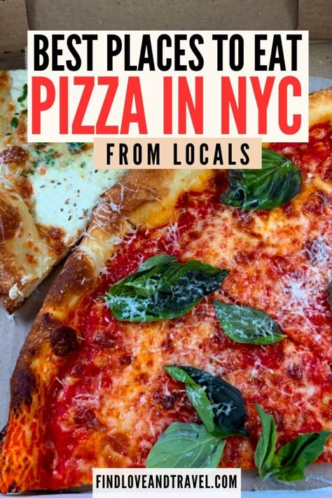 Looking to find the best pizza in NYC? This NYC guide covers some of the best and most iconic places to get pizza across New York City. NYC pizza | NYC guide | NYC travel |New York City Pizza | New York City things to do in | New York City Food | Best food to eat in New York City | Brooklyn NY | Staten Island NY | New York travel Pizza New York, Pizza In Nyc, Best Food In Nyc, Best Pizza In Nyc, New York Trip Planning, Eat In New York City, Little Italy Nyc, Nyc Pizza, New York City Food