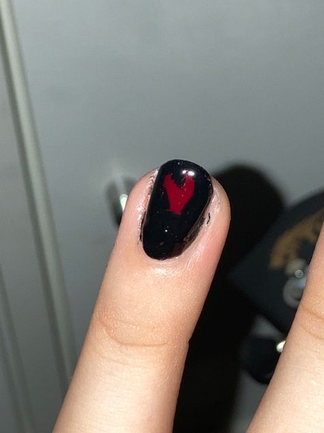 red and black nail aesthetic heart Black Nail Aesthetic, Red Nails Aesthetic, Red And Black Nail, Nail Aesthetic, Aesthetic Heart, Nails Aesthetic, Black Nail, Black Nails, Red Nails