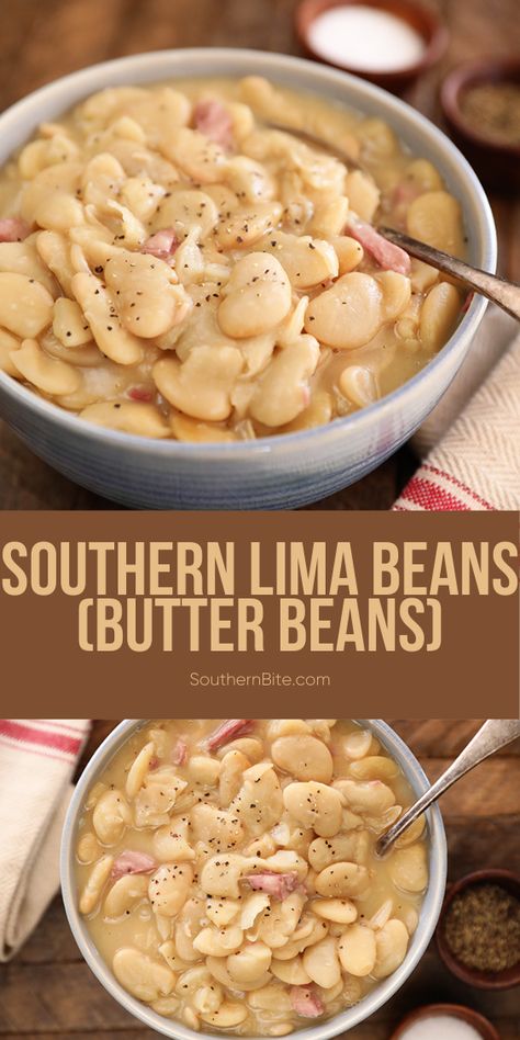 Recipes With Dry Beans, Lima Beans With Bacon, Lime Beans Recipes, Lima Bean Crockpot, Lima Beans Crockpot Recipes, Beans Crockpot Recipes, Big Lima Beans Recipe, Dry Lima Bean Recipes, White Lima Bean Recipes