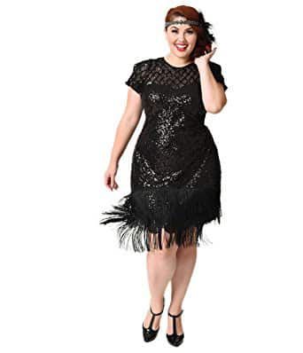 1920s Party Dresses, Plus Size 1920s, Great Gatsby Outfits, Plus Size Flapper Dress, Gatsby Party Outfit, Gatsby Dresses, Beaded Flapper Dress, Great Gatsby Dresses, Fringe Flapper Dress