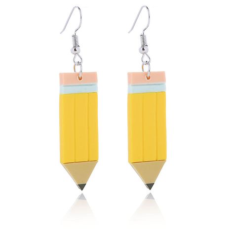 PRICES MAY VARY. Funny Pencil Earrings: Pencils are an essential stationery in study and life. It is extremely creative to make pencils into accessories. Wearing this beaded pencil earring for women girls will make you unique.The funny earrings must be attractive for teacher and students, it will be an excellent back to school teacher gifts or teacher appreciation day gifts. Easy to Match :The creative pencil drop earring is perfect for school wear and create a stunning school office or classroo Teacher Jewelry Gifts, Pencil Earrings, Teacher Jewelry, Teacher Earrings, Funny Earrings, School Creative, School Wear, School Jewelry, School Teacher Gifts