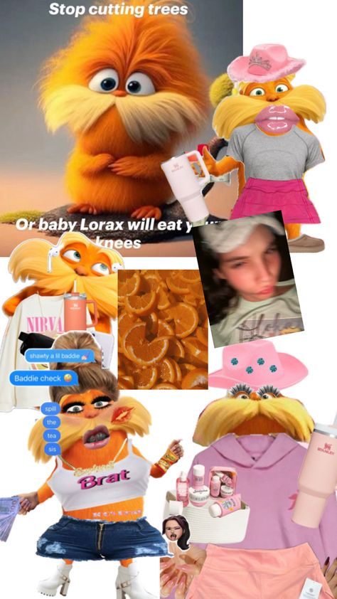 Preppy Lorax is a baddie 😃 The Lorax, Memes