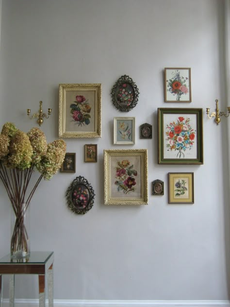 Frame Wall Collage, Interior Vintage, Inspiration Wall, Dream House Decor, Decoration Design, Vintage Frames, 인테리어 디자인, House Inspiration, Wall Collage