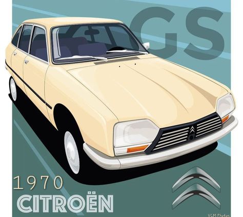 #Citroën GS(1970) Citroen Ds, Instagram