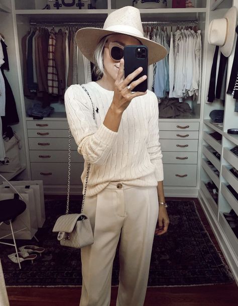 Janessa Leone Hat, Jacey Duprie, Damsel In Dior, Hat Outfit, Janessa Leone, Spring Street Style, Fancy Pants, How To Get Warm, White Summer