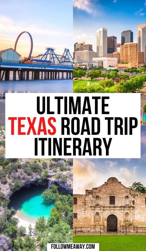 Click here to find the perfect Texas road trip full of fun activities and beautiful locations great for the whole family! Travel To Texas, Texas Trips Bucket Lists, Texas Road Trips Weekend Getaways, East Texas Road Trip, Texas Roadtrip Ideas, Texas Road Trip Ideas Family Travel, Texas Vacation Ideas, Texas Road Trip Ideas, Places To Go In Texas