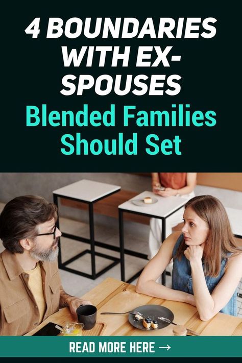 It’s important to set boundaries with your blended family – especially if your ex is involved! blended families rely on boundaries, tact, and communication to function. Any ground rules being set need to take everyone’s needs into account. Blended Families Advice, Blended Families, Family Communication, Family Advice, Taboo Topics, Sleep Early, Set Boundaries, Step Parenting, Family Rules