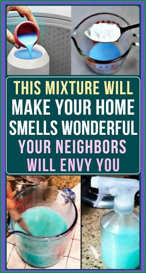 This Mixture That Will Make Your Home Smell So Wonderful… Your Neighbors Will Envy You Homemade Cleaning Supplies, House Smell Good, Natural Air Freshener, Easy Cleaning Hacks, Diy Cleaning Solution, Homemade Cleaning Solutions, Homemade Cleaners, Cleaning Stuff, Home Smell