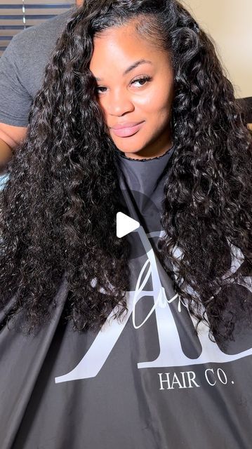 RAHJ | Microlinks | Tape Ins Atlanta 📍 on Instagram: "Itssss a curly girl summer! 😍 this song was just so fitting lol.   Deep wave flip over quick weave with a lil boneless leave out is the best thing ever invented  —   $75 off microlink & tape in installs are available for 2 more appointments in June ☀️ text the number in my bio for booking!   #hairstylist #quickweave #summerstyles #atlantahairstylist #flipoversewin #curlyhairstyle #curlygirl #atlsewin" Curly Leave Out, Deep Wave Sew In With Leave Out, Deep Wave Quick Weave, Flip Over Quick Weave, Deep Wave Sew In, Tape Ins, Quick Weave, Deep Wave, Curly Girl