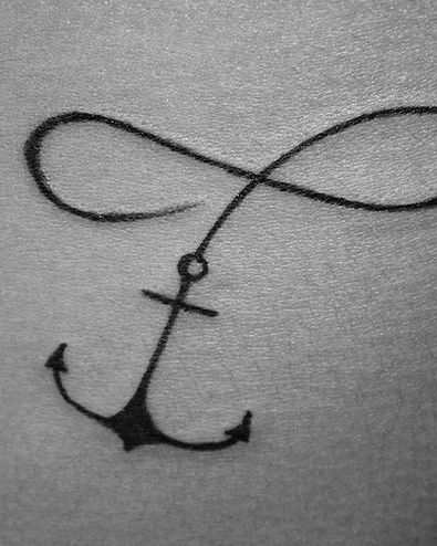 Manly Infinity Tattoo, Infinity Tattoo Men, Limitless Tattoo, Anchor Heart Tattoo, Infinity Anchor Tattoo, Infinity Tattoos For Couples, Infinite Tattoo, Unique Infinity Tattoo, Infinity Couple Tattoos