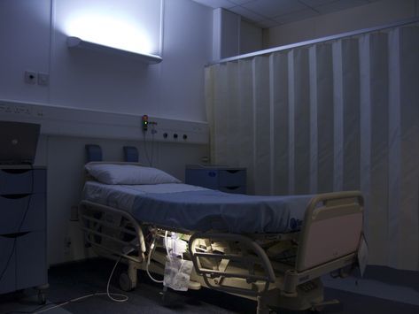 Night Lighting in Hospitals | Little Lumen Dark Hospital Room Aesthetic, Hospital Bed Aesthetic, Hospital Room Aesthetic, Iv Aesthetic, Hospital Lighting, Hospital Aesthetic, Lighting Aesthetic, Bed Aesthetic, Old Hospital