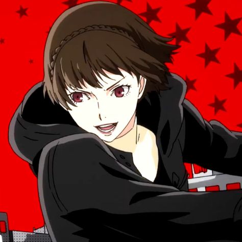 Makoto Niijima Icon, P5 Makoto, Persona Fanart, Persona 5 Makoto, Makoto Niijima, Phantom Thieves, Violet Evergarden Anime, Persona Series, Persona 4