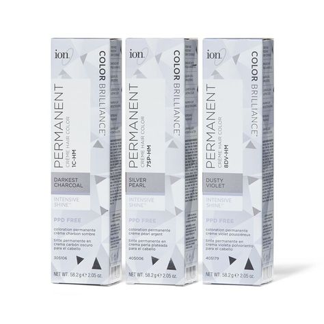 Ion 7SP-HM Silver Pearl Permanent Creme Hair Color by Color Brilliance | Permanent Hair Color | Sally Beauty Ion Hair Colors, Blond Hairstyles, Salon Equipment Furniture, Silver Ombre Hair, Ion Color Brilliance, Grey Hair Care, Grey Hair Coverage, Wella Color Charm, Indoor Tanning