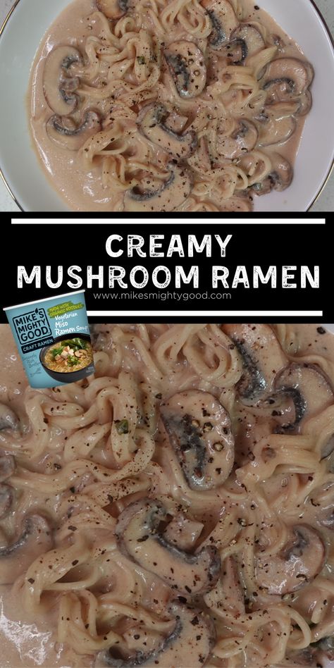 Move over, cream of mushroom soup. Creamy mushroom ramen is an elite flavor combination that will satisfy your noodle cravings. Ramen Noodles With Cream Of Mushroom, Ramen Noodles With Mushrooms, Cream Of Mushroom Soup Ramen, Ramen And Cream Of Mushroom Soup, Cream Of Mushroom Ramen Noodles, Ramen With Mushroom Soup, Creamy Mushroom Ramen, Cream Of Mushroom Ramen, Ramen With Cream Of Mushroom