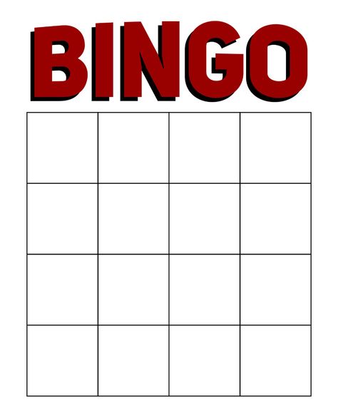 Printable Blank Bingo Cards Template 4 X 4 Dbt Printable, Bingo Cards Printable Templates, Blank Bingo Board, Printable Tree, Prayer Journal Template, Apple Template, Free Printable Bingo Cards, Math Bingo, Blank Bingo Cards