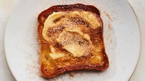 The Joy of Eating Cinnamon Toast as an Adult | Epicurious Toast Aesthetic, Homemade Frappuccino, Frappuccino Recipe, Healthy Recipes Easy Snacks, Cinnamon Toast, Easy Smoothie Recipes, Dinner Appetizers, Pumpkin Spice Cupcakes, Diet Vegetarian