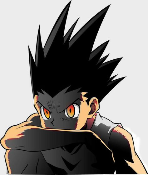 Gon Eyes Tattoo, Gon Freecss Tattoo Design, Hunter X Hunter Gon Drawing, Gon Hxh Drawing, Gon Freecss Angry, Hunter X Hunter Manga Gon, Gon Freecss Drawing, Gon Rage Manga, Gon Rage Mode