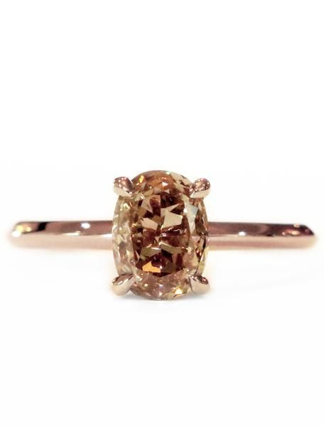 Brown Diamond Jewelry, Cognac Diamond Engagement Ring, Cognac Diamond Ring, Brown Diamond Ring Engagement, Brown Wedding Ring, Brown Engagement Ring, Champagne Engagement Ring, Champagne Diamond Engagement Ring, Colored Diamond Engagement Rings