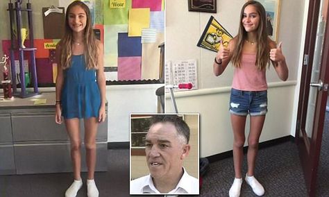 Dad fights middle school's dress code on behalf of daugter Middle School Dress, School Awards Ceremony, School Dress Code, School Awards, Blond Girl, About School, Outfit Png, Popular Outfits, Contemporary Outfits