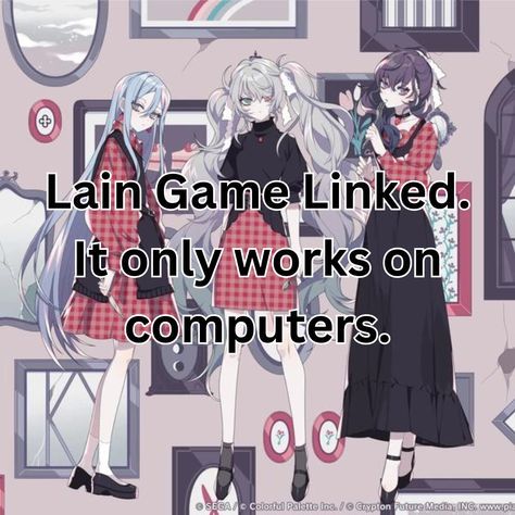 Serial Experiments Lain Game, Making A Video Game, Piracy Websites, Video Game Website, Lain Game, Serial Experiment Lain, Game Links, Websites Games, Experiment Lain