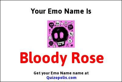 Find out what your Emo Name would be with our Emo Name Generator. Mine is Bloody Rose. Non Binary Names, Emo Usernames, Gamer Names, Username Generator, Emo Boyfriend, Rose Got, Name Games, Name List, Scene Kids