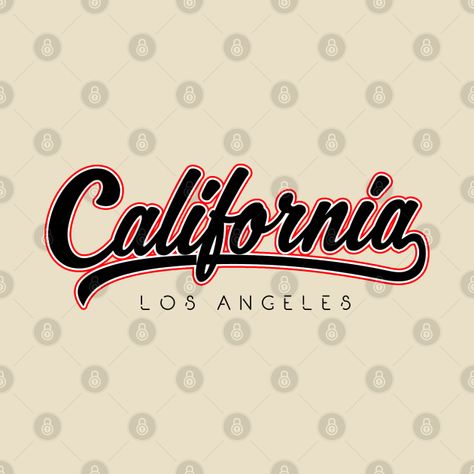 California Lettering, California Retro, Jersey Designs, Los Angeles Shirt, Los Angeles Design, Los Angeles Shopping, California Republic, Retro Typography, Long Beach California