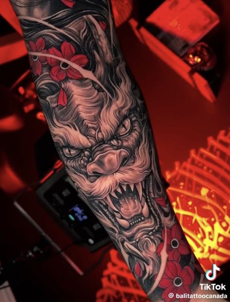 Japanese Dragon Sleeve, Half Sleeve Tattoos Forearm, Tattoo Japanese Style, Japanese Legs, Dragon Sleeve, Half Sleeve Tattoos Drawings, Dragon Sleeve Tattoos, Clock Tattoo Design, Chicano Style Tattoo