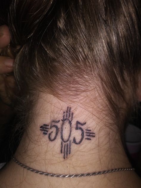 My States Zip Code! With Zia Symbol From State Flag! Zia Symbol Tattoo Women, Zia Symbol Tattoo, Zia Tattoo, Zia Symbol, Symbol Tattoo, Symbol Tattoos, Tat Ideas, State Flags, Zip Code