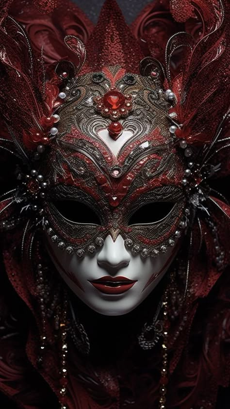 Masquerade Wallpaper, Venetian Masks Art, Beautiful Masks, Venice Mask, Venetian Masquerade Masks, Venetian Carnival Masks, Fantasy Wall Art, Venetian Masquerade, Abstract Face Art