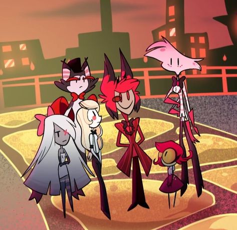 Hazbin Hotel Hazbin Hotel Charlie, Hotel Trivago, H Hotel, Monster Hotel, Alastor Hazbin Hotel, Harbin, Vivziepop Hazbin Hotel, Dessin Adorable, Hotel Art