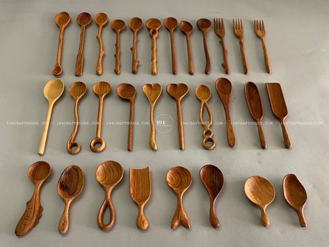 A handmade engraved wooden spoon and fork set is must-have wooden cooking & gadget, serving utensils for vintage/ farmhouse/ boho kitchen and dining table decor and a one-of-a-kind personalized gift for her, a gift for him, for wedding favor, bridal shower favor, anniversary gift, and kitchen favor. * BUY 3 GET 1 FREE * BUY 5 GET 3 FREE * BUY 10 GET 10 FREE (All of the free spoons and forks will be chosen randomly by me. If you want to choose the style of the free items, please leave a note to m Farmhouse Boho Kitchen, Spoon And Fork Set, Hand Carved Wooden Spoons, Handmade Wooden Spoons, Vintage Christmas Tree Decorations, Wood Spoon Carving, Wooden Kitchen Utensils, Personalized Engraved Gifts, Engagement Gifts For Couples