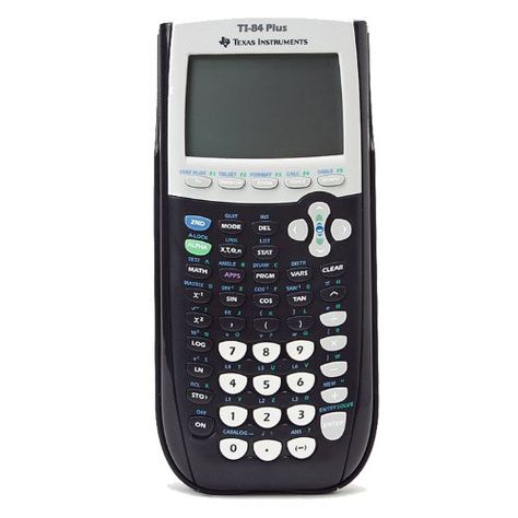 Texas Instruments Ti-84 plus Graphing calculator -  1 tI-84 plus calculator, 1 power cable, 1 manual : black in plastic hanging bag ; 25 x 35 cm Graphing Functions, Graphing Calculators, Simultaneous Equations, Scientific Calculators, Math Apps, Science Tools, Scientific Calculator, World Data, Gold For Sale