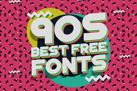 A great collection of 40 free fonts and 12 for sale from the 90s. #90s #90svintage #90saesthetic #ninetiesdesign #graphicdesign #graphicassets #graphics #90sfont #90sfonts #texteffects #typographic #font #fonts #retrostyle #retrodesign #retrofont #vintage #vintagestyle #vintagedesign #vintagefont #vintageeffect #vintageeffects #vintagegraphics #vintagegraphicdesign #retrographics #retrographicdesign #creativemarket #graphicriver #behance #graphicdome 90s Fonts Typography, 90s Font Aesthetic, 90s Graphic Design Typography, 90’s Font, 1990s Typography, 90s Logos Graphic Design, 90s Design Graphic, 90s Lettering, 90s Typography