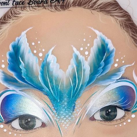 Amanda Careford on Instagram: "Yay or nay? 🤷‍♀️ swipe ↩️ 💗I love the ghosting technique and had an idea in my head for an OTJ mermaid tail design in the Japanese fighting fish, but without a sponged base or traditional onestroke cakes. I painted lots trying it different ways and adjusting the structure so I included a few of them. (very much inspired by SusyAmaro FunnyCheeks and Natalee Davies mermaids.) #facepaintinghub #blingmaniabling #mermaidfacepainting #facepainting #facepainter #facepaintersofinstagram #facepaintersurrey #facepainterhampshire #facepainterberkshire #facepaintingclasses" Face Paint Mermaid, Mermaid Face Painting, Mermaid Face Paint, Mermaid Face, Henna Paint, Girl Face Painting, Mermaid Fairy, Mermaid Tale, Yay Or Nay