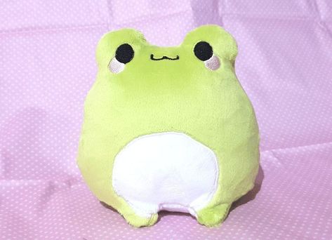 A cute frog idem! Frog Plush, Cute Frog, The Frog, Plush Toy