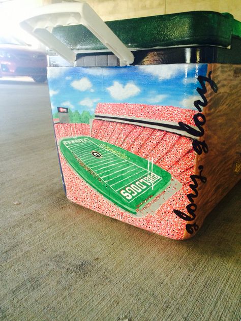 #fraternity #cooler #sigep #UGA Uga Frat Coolers, Frat Cooler New Orleans, Ka Formal Cooler, Decorated Coolers Fraternity, Coolers For Fraternity Formals, Nola Cooler Painting, Texas Ou Cooler, Aepi Fraternity Cooler, Frat Coolers Nashville