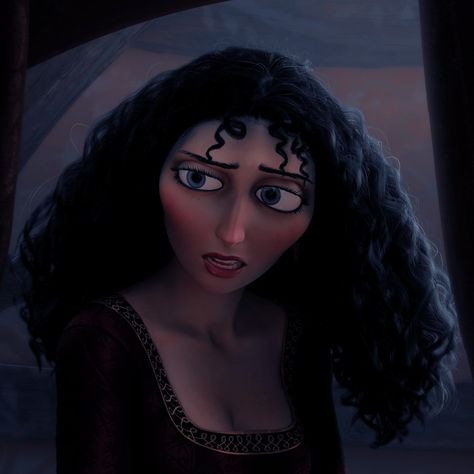 Tangled Mother Gothel, Tangled Ever After, Disney Icon, Mother Gothel, Tangled 2010, Female Villains, Disney Icons, Zachary Levi, Disney Artwork