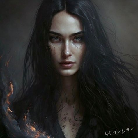 Artist: seciaart Throne Of Glass Characters, Throne Of Glass Fanart, Throne Of Glass Books, Crown Of Midnight, Portraiture Art, Empire Of Storms, Fabulous Hair, Throne Of Glass Series, Female Character Inspiration