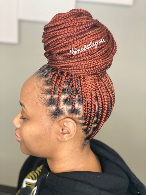 Braiding hair colors #350 Knotless Braids 350 Color, 350 And Burgundy Box Braids, Copper Knotless Box Braids, Color 350 Braids, 350 Braiding Hair, Copper Knotless Braids, Color 350 Knotless Braids, 350 Box Braids Color, 350 Knotless Braids