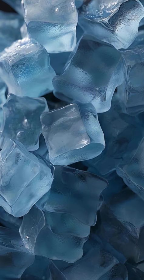 Ice Wallpaper Aesthetic, Ice Cube Aesthetic, Ice Blue Background, The Best Wallpapers, Wallpaper Iphone Summer, Love Wallpaper Backgrounds, Backgrounds Phone, Simple Phone Wallpapers, Wallpaper Pastel