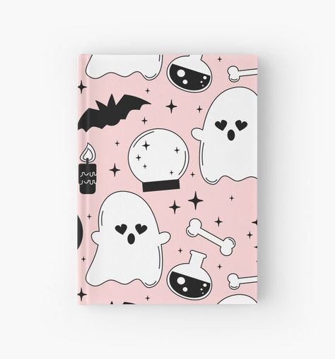 Trendy Notebook Covers, Candle Crystal, Graphic Design Text, Bullet Journal Accessories, Cute Spiral Notebooks, Diary Design, Phone Case Diy Paint, Period Kit, Halloween Elements