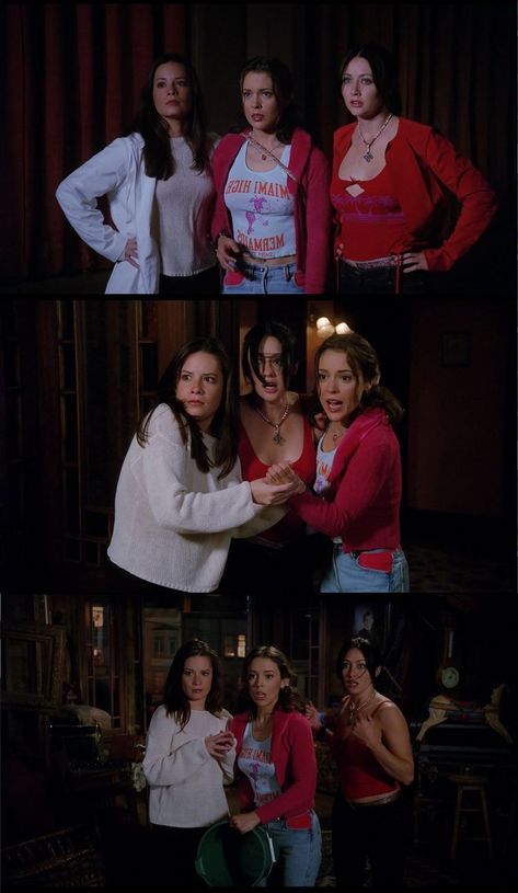 Charmed Tv Show Outfits, Charmed Outfits, Charmed Season 1, Phoebe Charmed, Charmed Fashion, Piper Halliwell, Charmed 1998, Charmed Tv Show, Charmed Tv