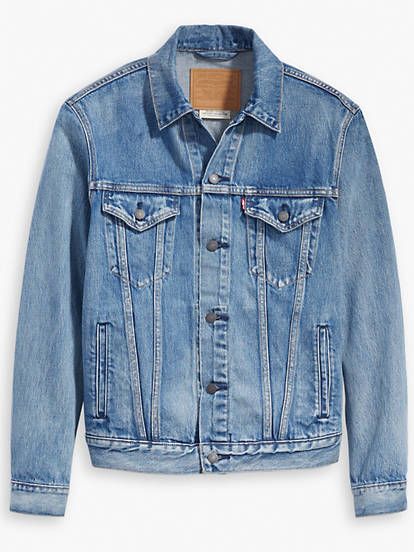 Vintage Fit Trucker Jacket Trucker Jacket Outfit, Mummy Fashion, Black Levis, Vintage Indigo, Levi’s Jeans, Vintage Fits, Tapered Pants, Denim Jackets, Trucker Jacket