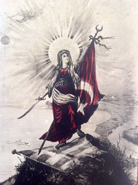 History Wallpaper, Republic Of Turkey, Art Tumblr, Turkish Art, Turkish Beauty, Propaganda Posters, Ottoman Empire, Laptop Wallpaper, Islamic Art