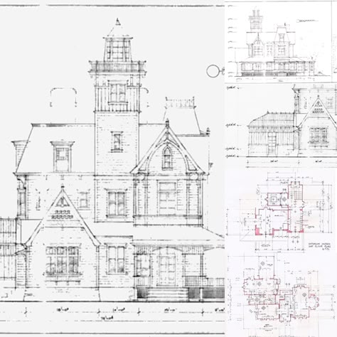 Created by Kimberlydyan Fictional Houses, Heart Architecture, House Drawing Ideas, Amas Veritas, Witch Houses, Practical Magic Movie, Practical Magic House, Victorian House Plans, Magical House