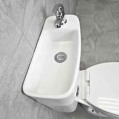 Duo All In One Toilet Basin Sink Space Saving 2 in 1 Combo Pack Cloakroom Unit | eBay Toilet Sink Combo Small Spaces, Toilet Sink Combo, Sink Toilet Combo, Toilet With Sink, Rehab House, Toilet And Basin Unit, Toilet Basin, Raw Brownies, Pool Bathroom