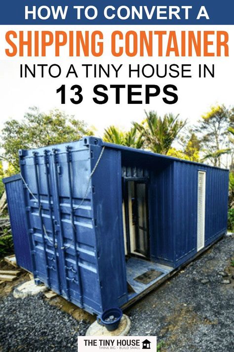 Sea Can Homes, Tiny House Shipping Container, Converted Shipping Containers, Tiny Container House, House Lifestyle, Shipping Container Cabin, Sea Containers, Container Conversions, Shipping Container Home Designs