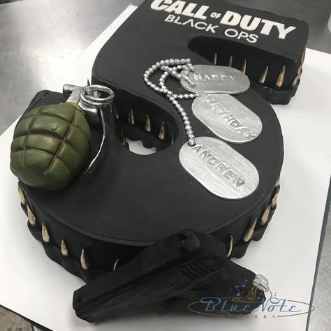 Call Of Duty Birthday Party Food, Call Of Duty Birthday Party Invitations, Birthday Cake Call Of Duty, Call Of Duty Birthday Party, Call Of Duty Cake Ideas, Easy Call Of Duty Birthday Cake, Zombie Birthday Cakes, Guys Birthday, Black Ops Zombies